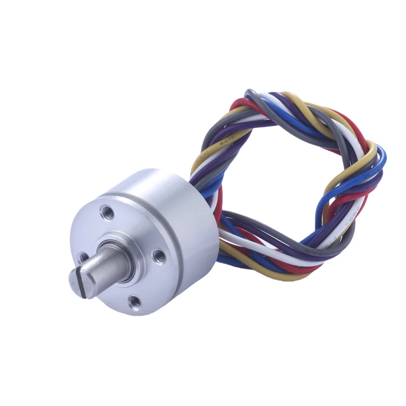 DRS22 Series Dual Gang Rotary Potentiometer | 10KΩ ±10% Resistance | 360° Rotation for Industry Applications