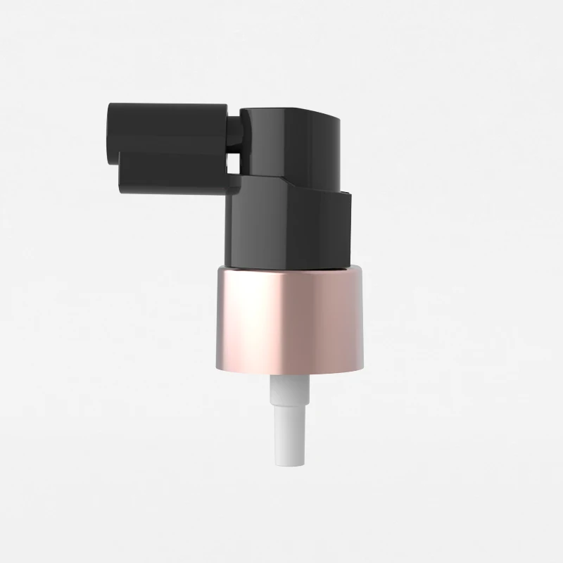 Fancy perfume plastic mist sprayer pump fine mist spray gold