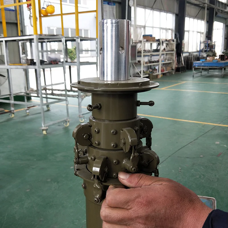 16m Maintenance Free Manual Mechanical Drive Telescopic Mast For Amateur Radio