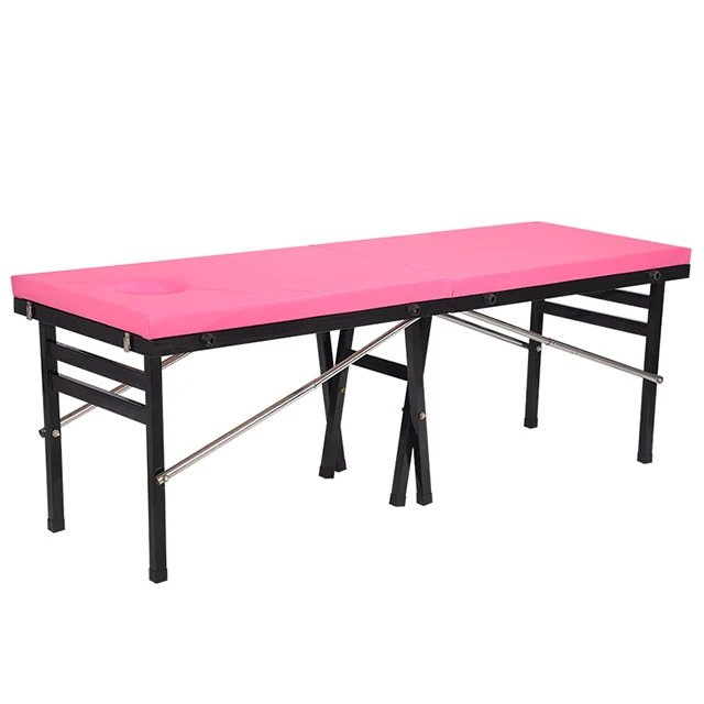 Medical clinic adjustable Stainless Steel Hospital patient examination table exam Bed