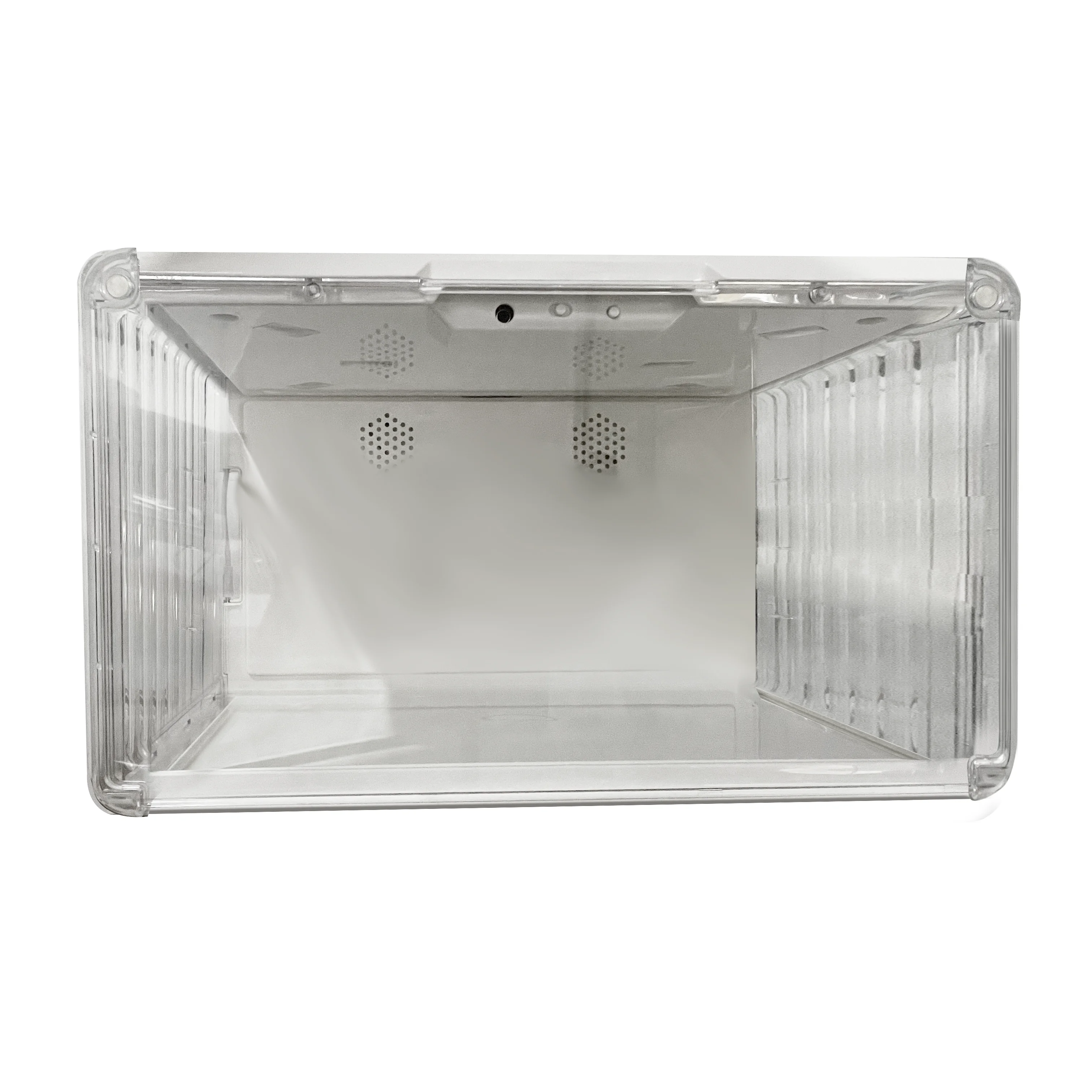 Trendy Arrival Acrylic LED Light Shoes Display Box Shoe Containers Shoe Boxes With Led Light