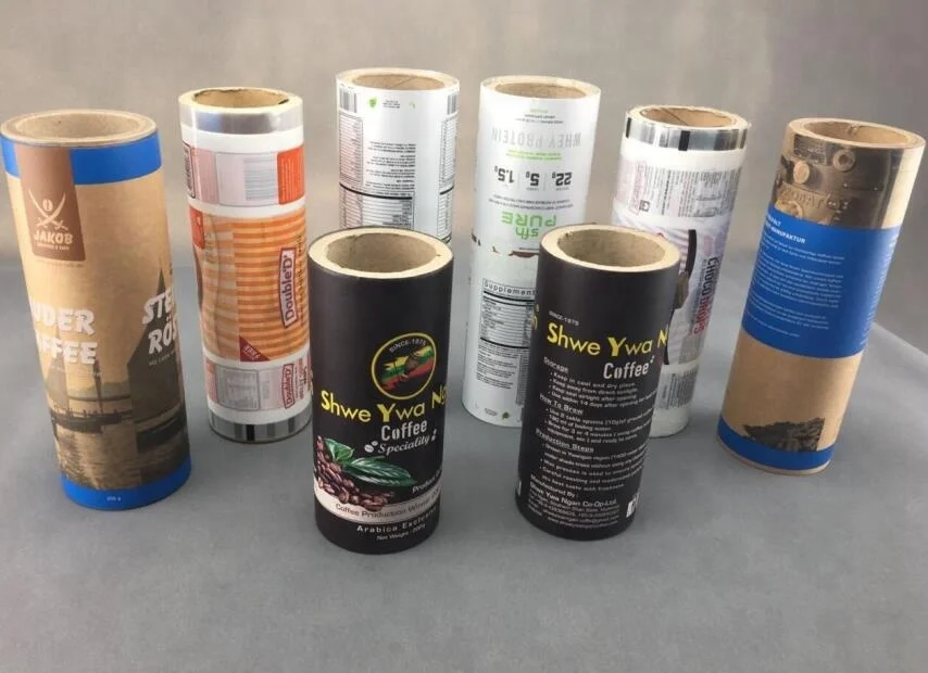 Eco-friendly Lamination Soft Cling Heat Shrink Wrap Kraft Paper Thick Sealing Plastic Bag Pla Film Roll