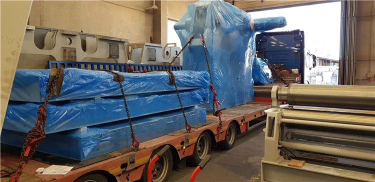 Made In Italy Customized High Efficiency 3 Rolls Section Steel CNC Hydraulic Profile Roll Bending Machine Price