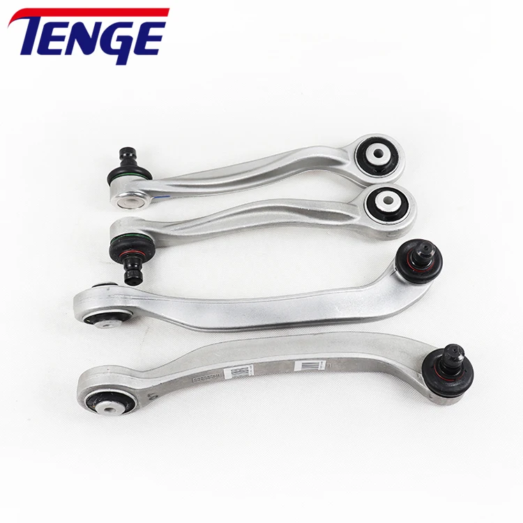 4pc Front Control Arms For Bentley Continental 3W0407505 3W0407506 3W0407509 3W0407510