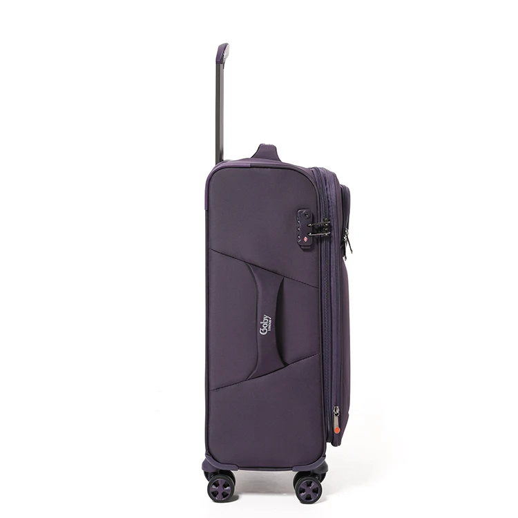 Goby London Wholesale 20 24 28 Inch 3 pcs Set Unisex Spinner Luggage Oxford Travel Luggage Sets