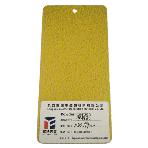electrostatic spray fine texture Color RAL 7035 Powder Coating