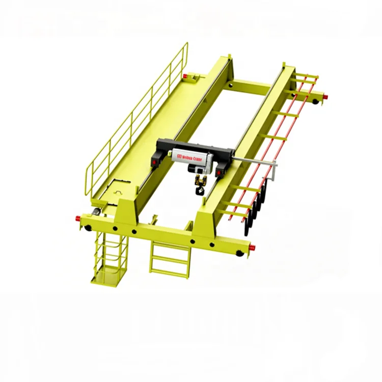 Low Headroom European Type Double Girder 5 Ton 10 Ton 20 Ton Overhead Crane in Workshop Use