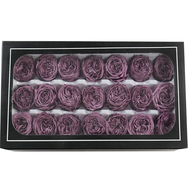 wholesale 2-3 cm small preserved roses bud long lasting real  austin  flowers head eternelle eternal forever rose