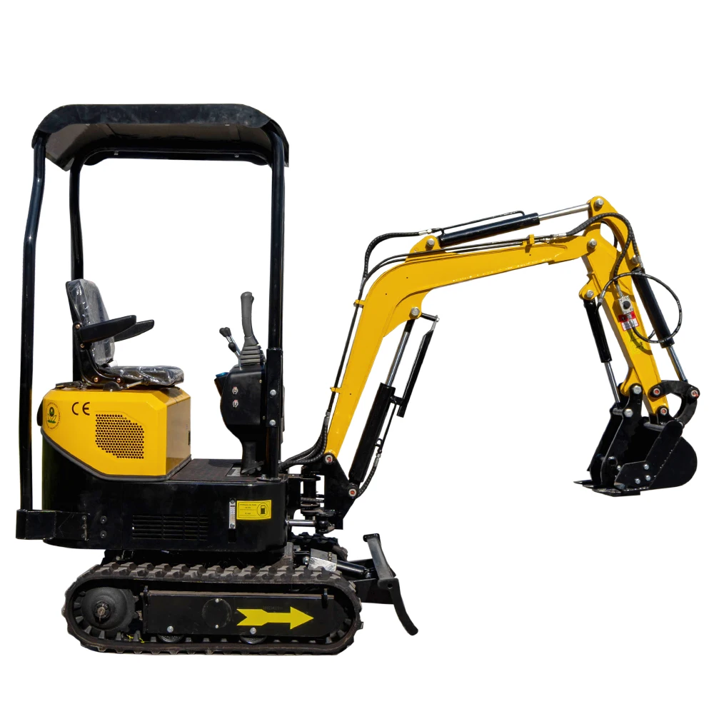 1000kg Hot sell  mini excavator 1ton  2ton 1.5 ton diesel engine  ce/epa garden  digging machinery