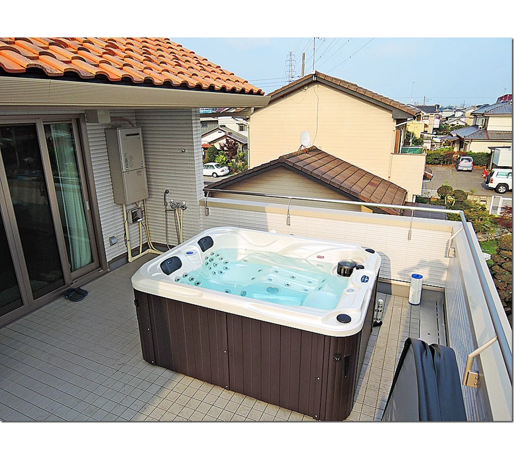 Aquaspring spa design 3 person large whirlpool massage spa outdoor hot tubs