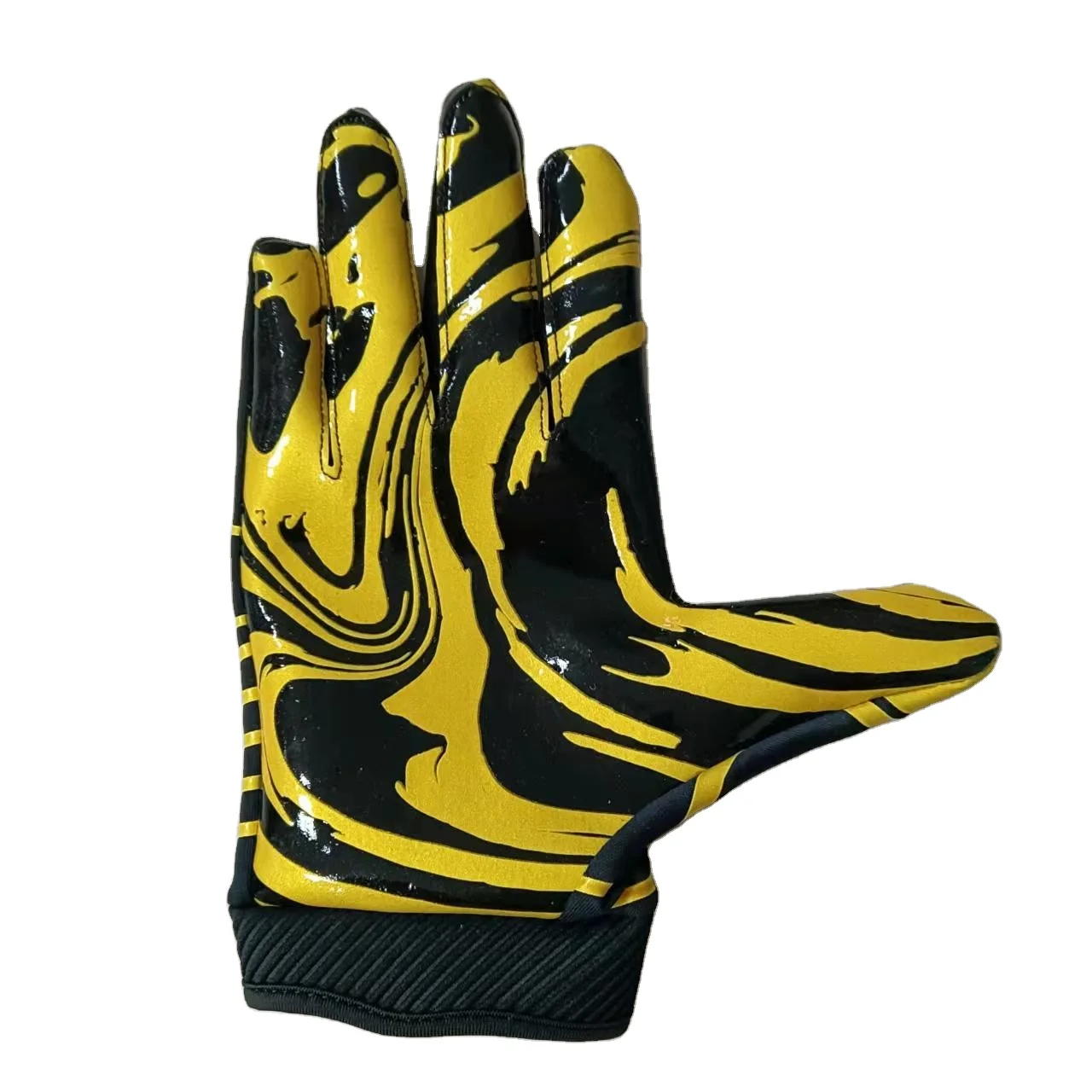 Customized Printed Professional Custom American football gloves Design your own American football gloves