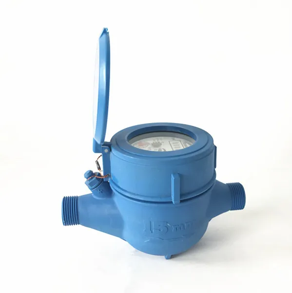 Rotary vane dry dial plastic water meter/Plastic Multi Jet Dry Type Water Meter