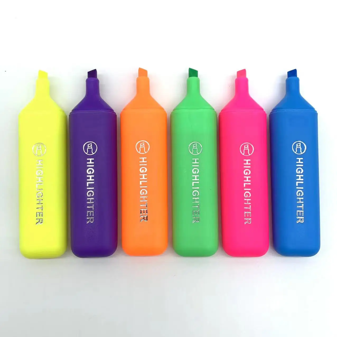 6 Pack Macaron Colors Highlighter Paint Pens For School Office