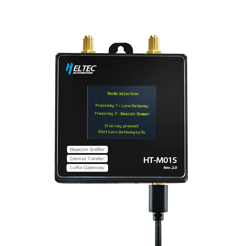 Heltec HT-M01S Крытый lora шлюз 433 МГц 470 868 МГц 915 Wi-Fi и Ethernet поддерживает LoRa Внешний оптический трансивер