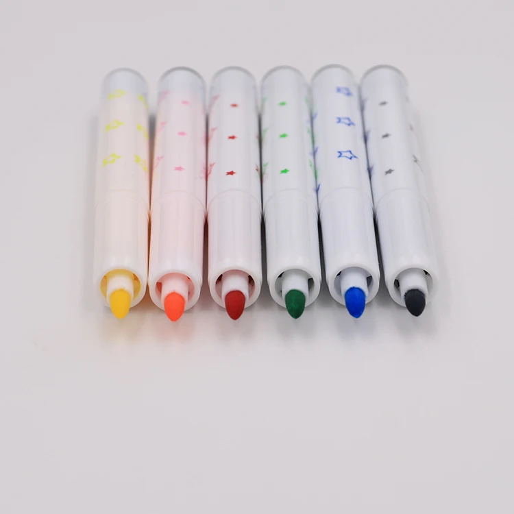 Manufacture factory promotion gift children blow pen art set for kids