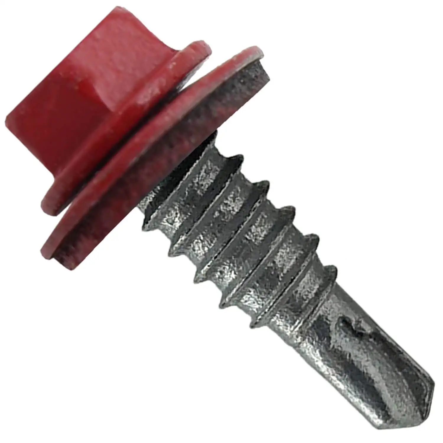 Color Painted Wholesale Tek Screws Galvanised Hex Head Self Drilling Roofing Screws