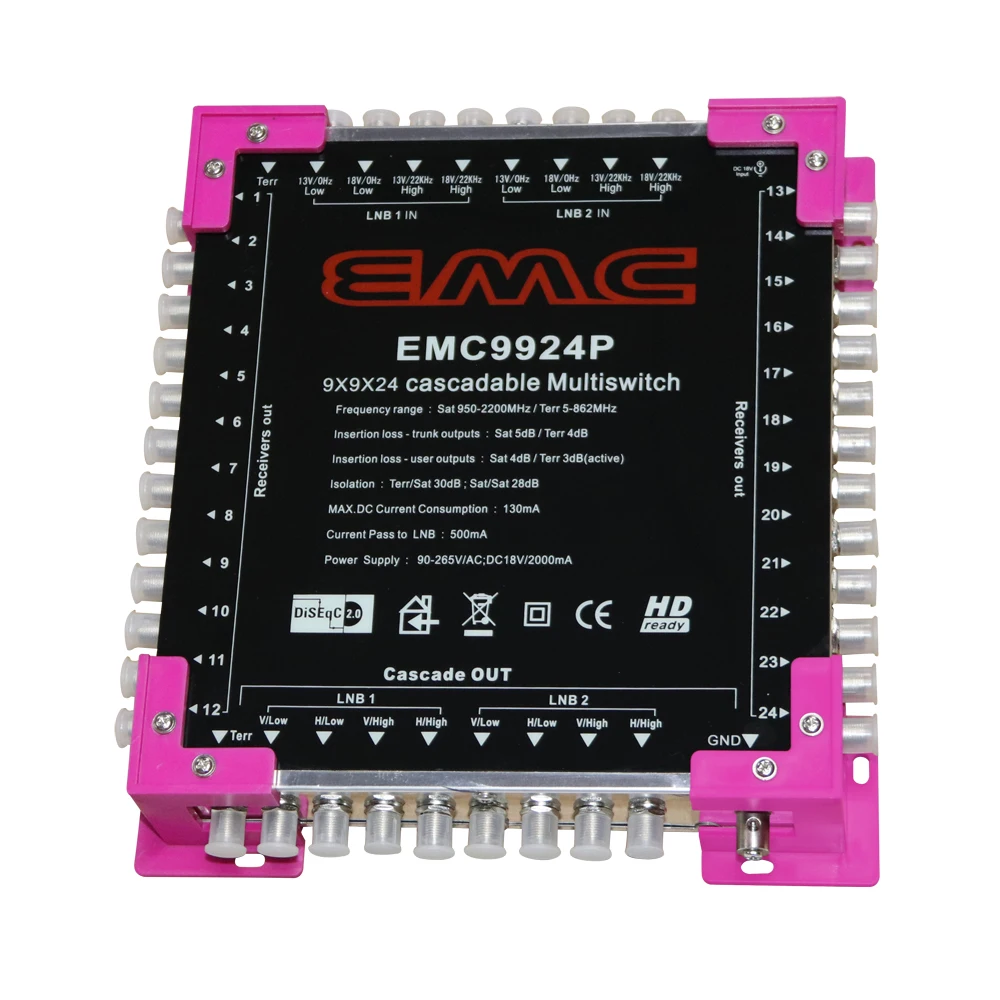 9x24 sat multiswitch 9in Каскадный