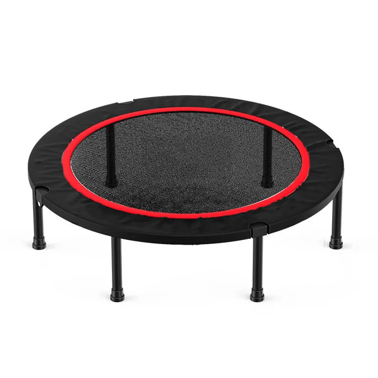 
Folding Mini Trampoline Fitness Trampoline Workout with Removable Bar&Pad for Adults Kids 40