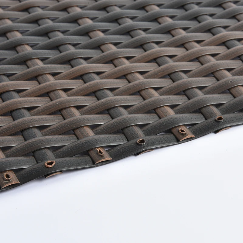 Environmental outdoor furniture Outdoor garden furniture woven plastic pe rattan material synthetic poly rattan