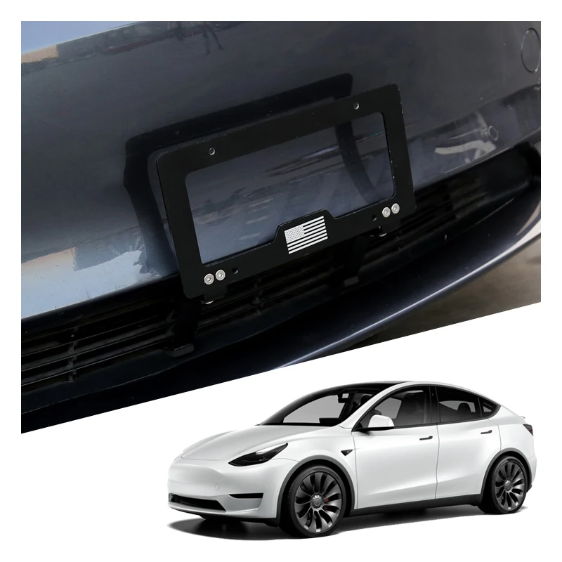 Car Accessories License Plate Frame For Tesla Model 3 Y S