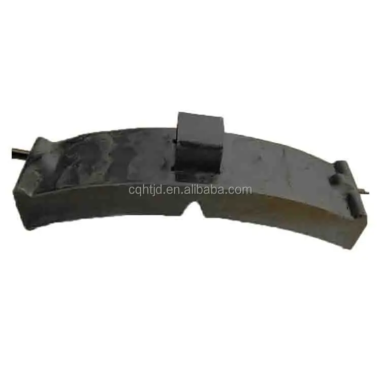 Railway composite brake shoes braking systems brake shoes used by railroad trains