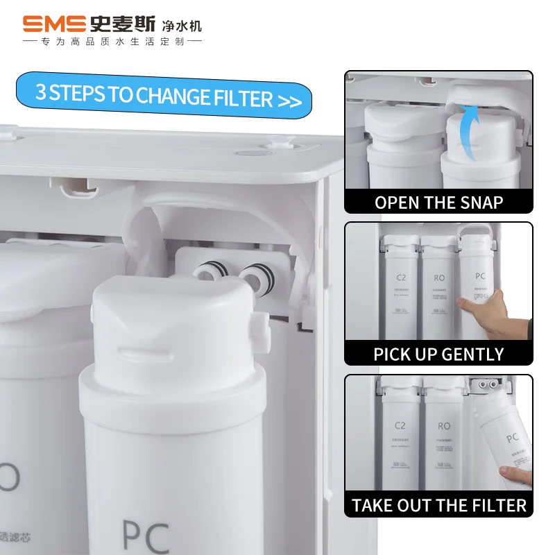 Домашний аппарат для фильтрации воды с обратным осмосом очиститель под раковиной диспенсер системой обратного осмоса