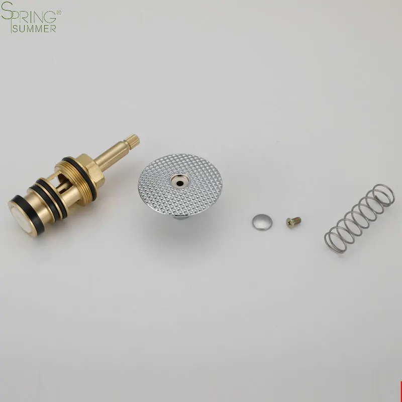 Concealed Pedal  Toilet Flush Valve  Core, Button Concealed Flush Valve For Toilet Spindle Cartridges