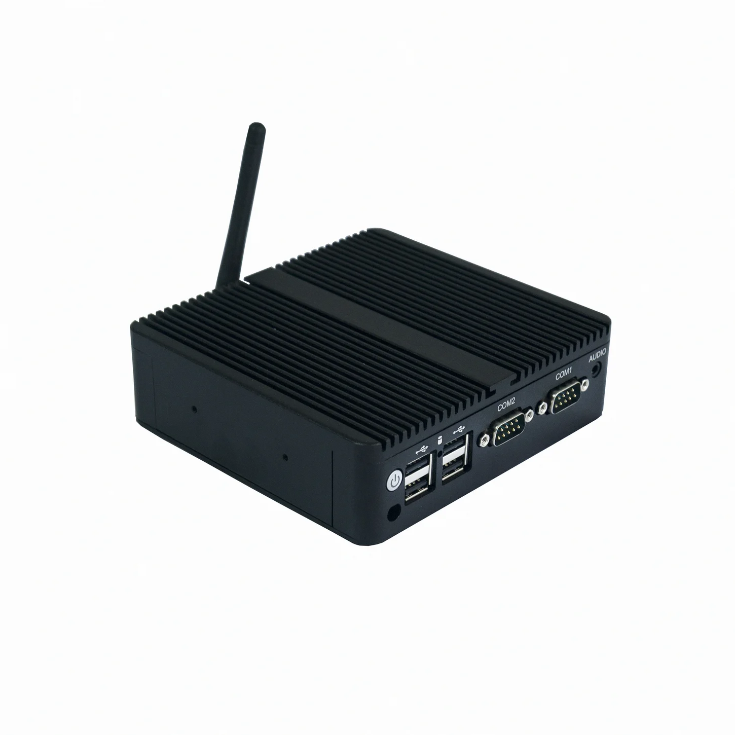 Fanless Intel Core i3 i5 i7 Celeron J4125 2LAN 6COM 8USB Win10 Linux Support 4G LTE WIFI Industrial Mini PC