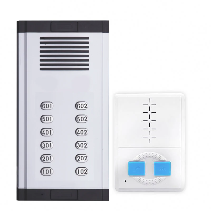 Aitdda Mult-Unit Apartment Ring Door Phone IP TCP Network Audio Building Intercom System Waterproof Access Control Doorbell