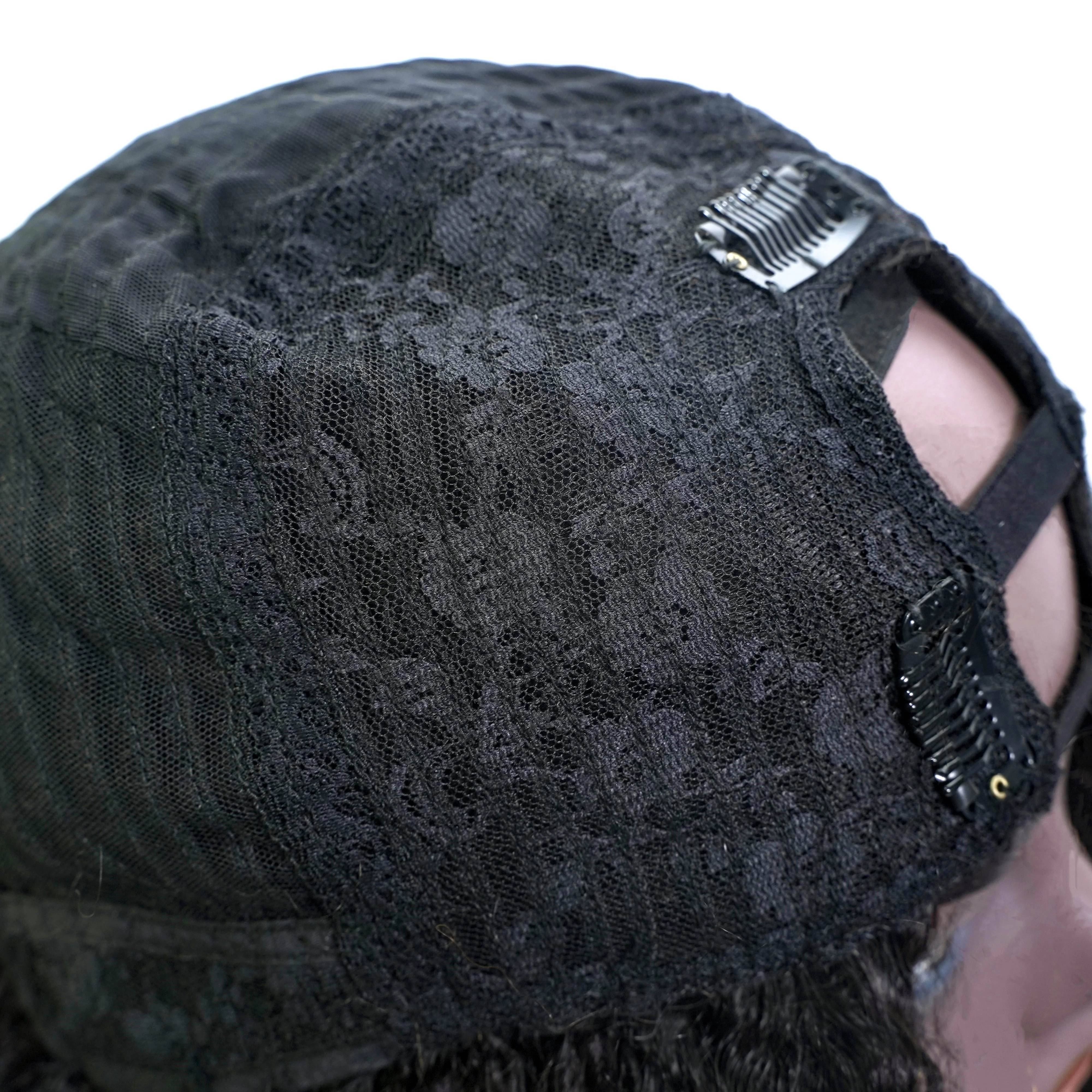 Wholesale Brazilian Hair Virgin Wig Vendors 100% Natural U Part Afro Kinky Human Hair Wig With Bangs For Black Women