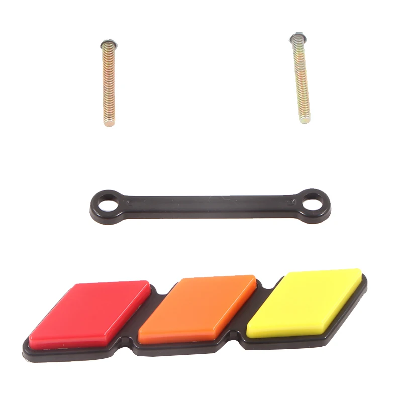 ABS Three-Color Emblem Sticker Fit For Toyota Tacoma