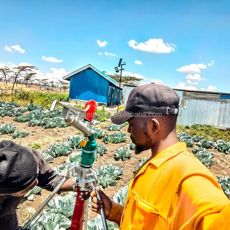 Agriculture PY30 40 50 Long shoot radius 62-120m tripod irrigation system rain gun sprinkler