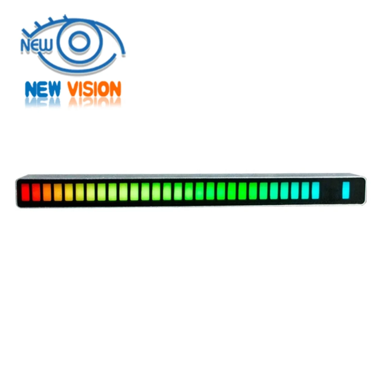 
Desktop Interior Atmosphere Lamp Music Sensor Rhythm Automotive DJ Ambient Light Decoration Micro USB Universal Corner Light 5V 