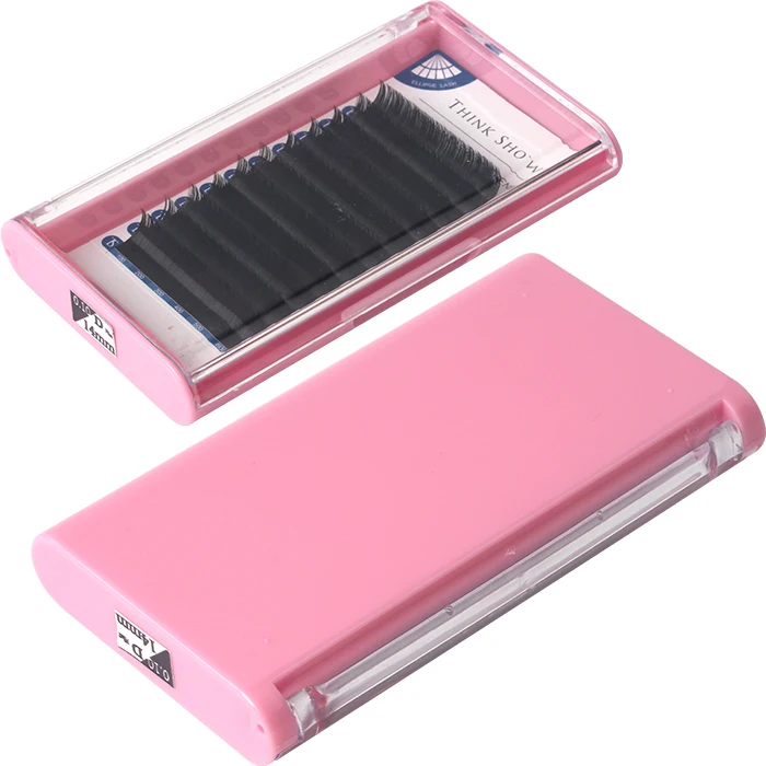 Customer Logo Easy Fan Silk Volume Cashmere Eyelash Extension