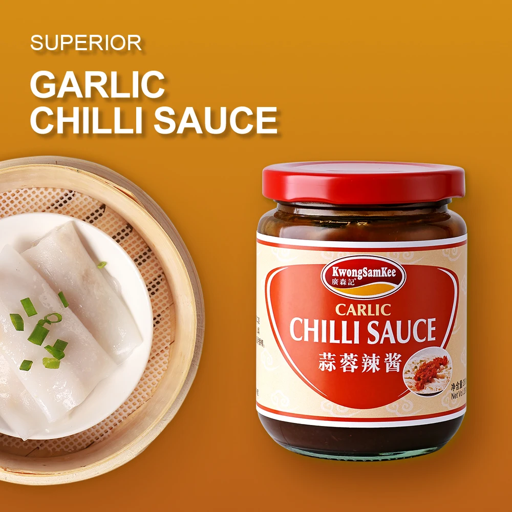 Hot Selling Spicy Red Pepper Chili Garlic Sauce Chinese Food Delicious Hot Chili Sauce