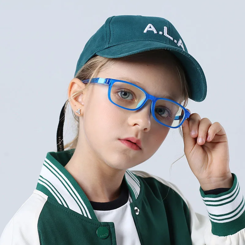 silicone flexible foldable optical eyeglasses frames computer gaming blue light filter glasses anti blue light blocking glasses