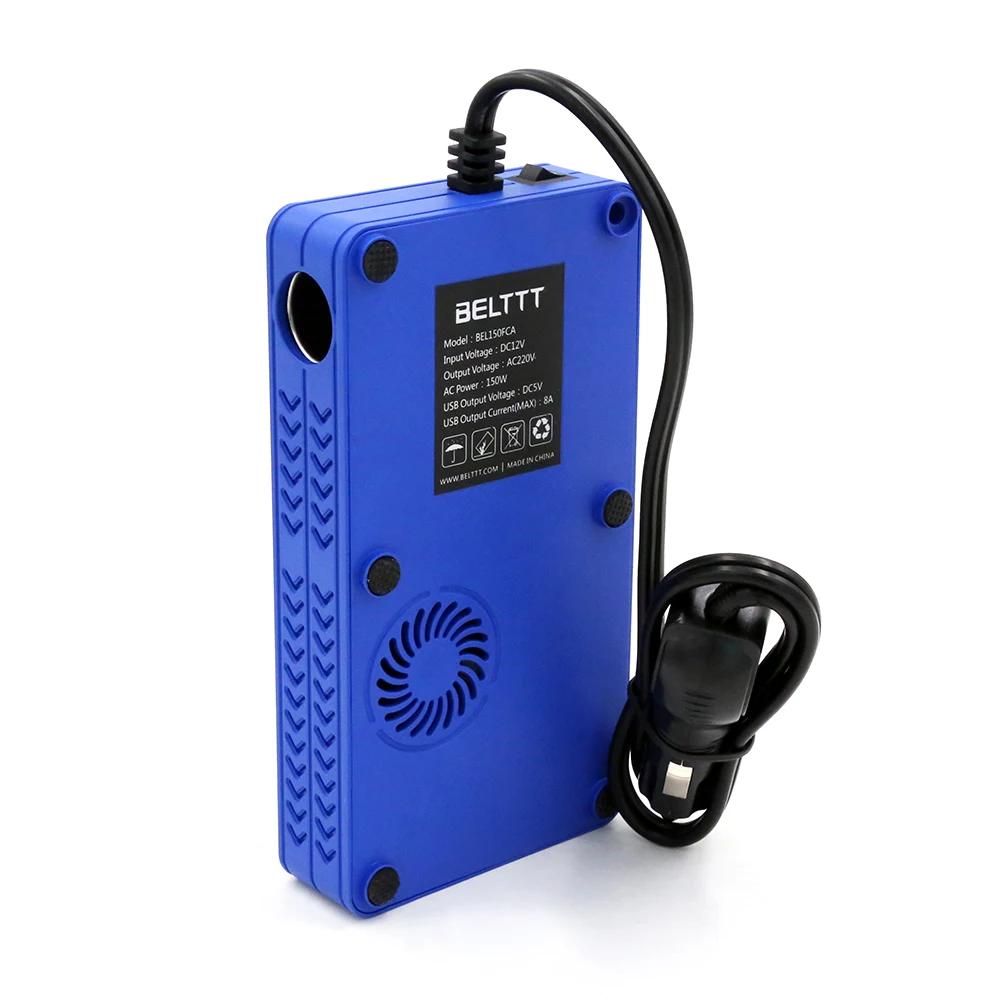 150 Watt 150w 200w 300w 12v To 220v Usb 5v 5a Dc Ac Small Car Power