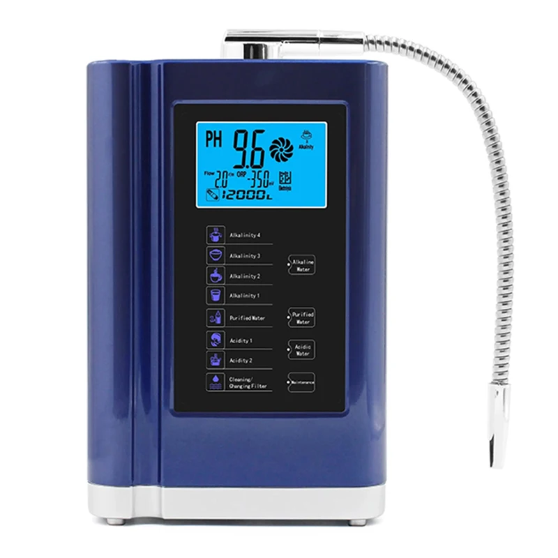 Household Water Filter Dispenser Sparkling Purificador De Agua Water Maker Automatic Alkaline Water Ionizer