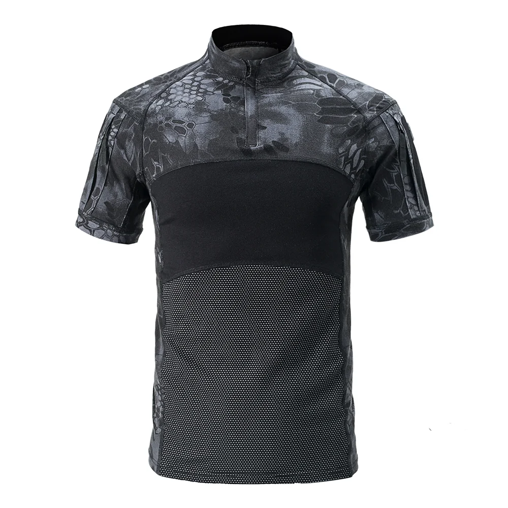 Hot Sale G4 Camouflage Multicam Combat Short Sleeve Tactical Camo Short Sleeve T-shirt