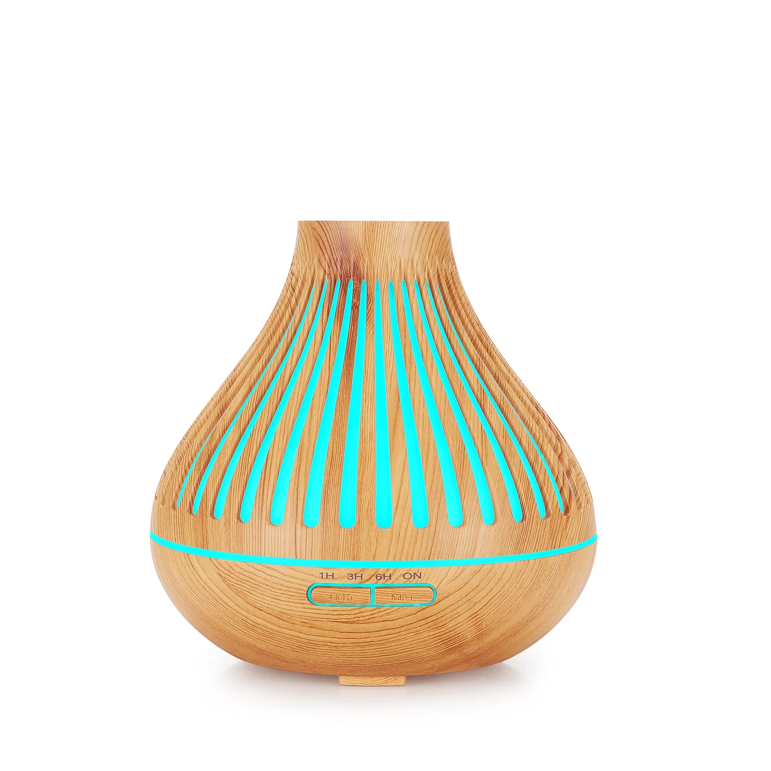 Customizable 500ML Aroma Diffuser  Air Humidifier Household Commercial use Essential Oil Desktop LED Light