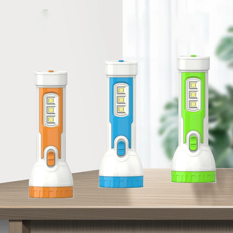 Good quality household emergency flash light high power led laser rechargeable flashlight