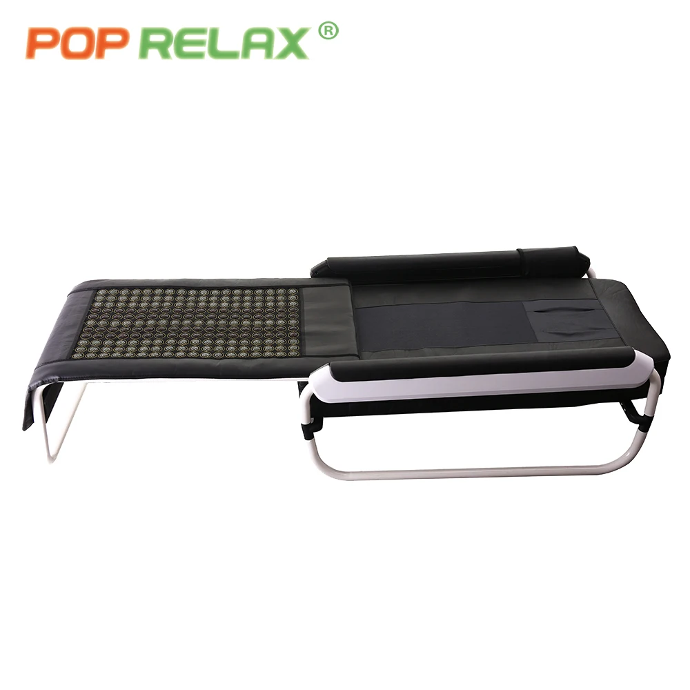 
POP RELAX Superior Quality Korean direct wholesale 3d natural jade roller massage tables v3 jade water spa massage bed 
