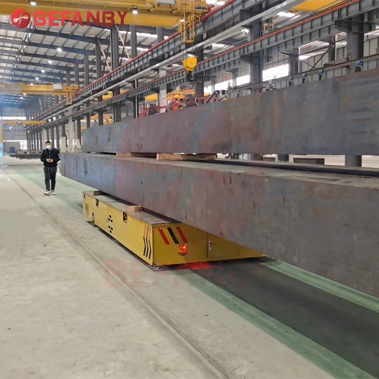 High automation cargo moving heavy load agv 15ton transfer battery towing trolley