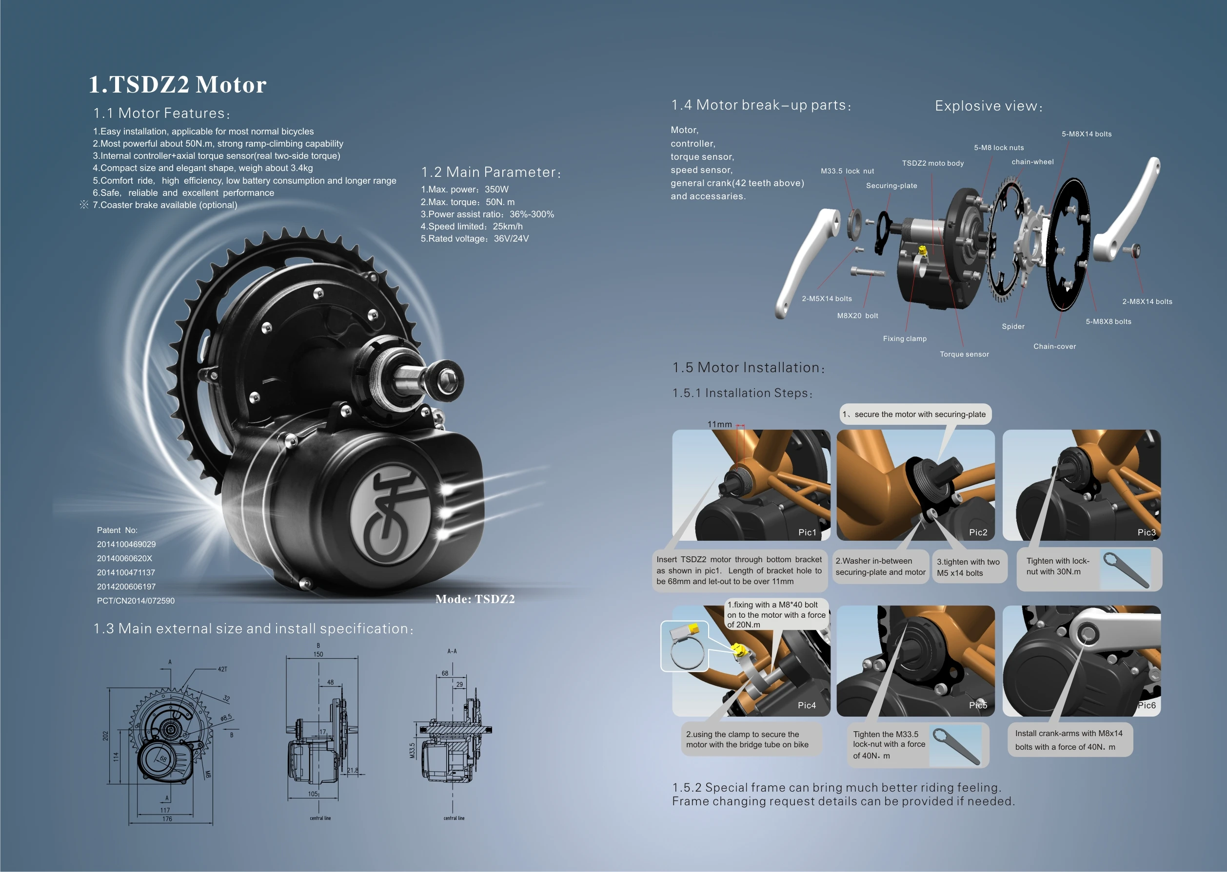 250w mid drive motor e bike kit,powerful middle motor electric kit for ebike
