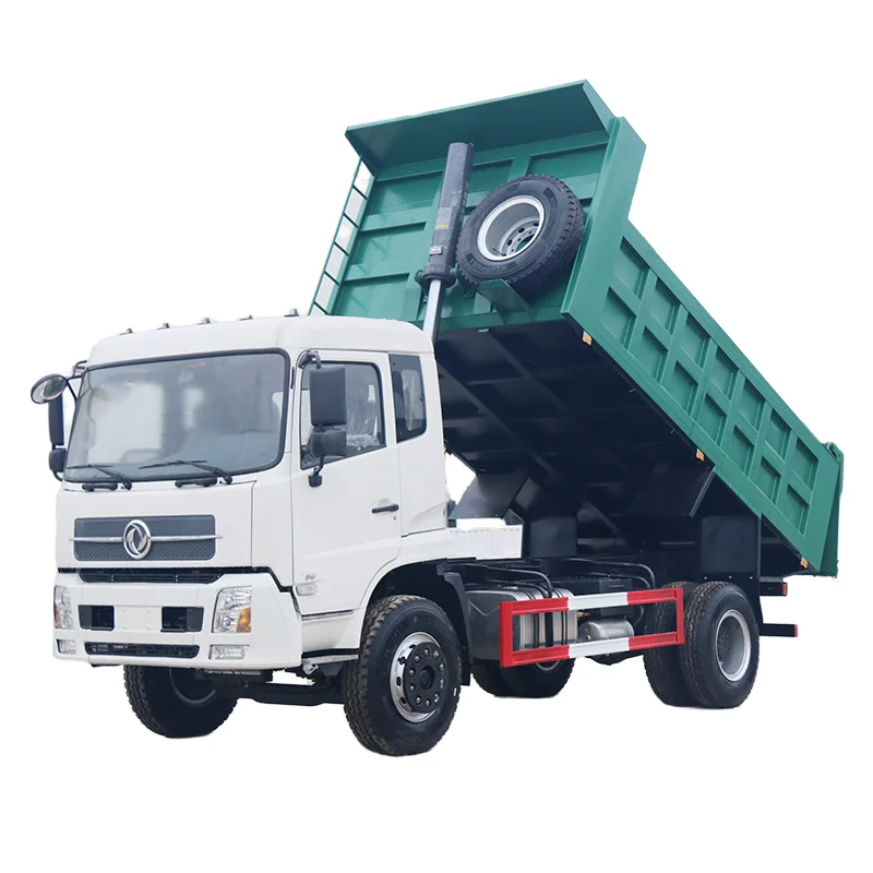 Текущий самосвал акция 4x4 dongfeng 15 тонн Тяжелый 10 кубических метров Дизель емкостью м3 260 л.с. Евро 3