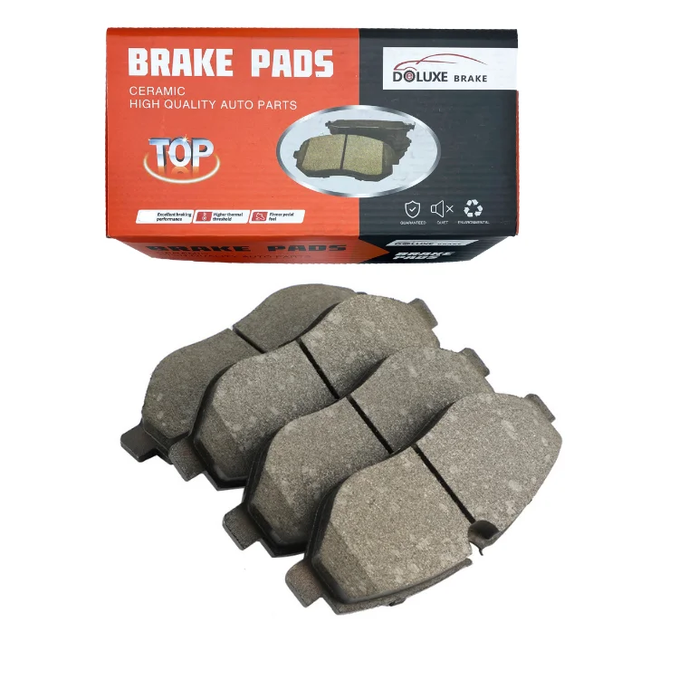 Deluxe 04465-02220 D1210 Brake Systems Manufacturer Price Auto Car Parts Spare Ceramic Disc Front Brake Pads For Toyota