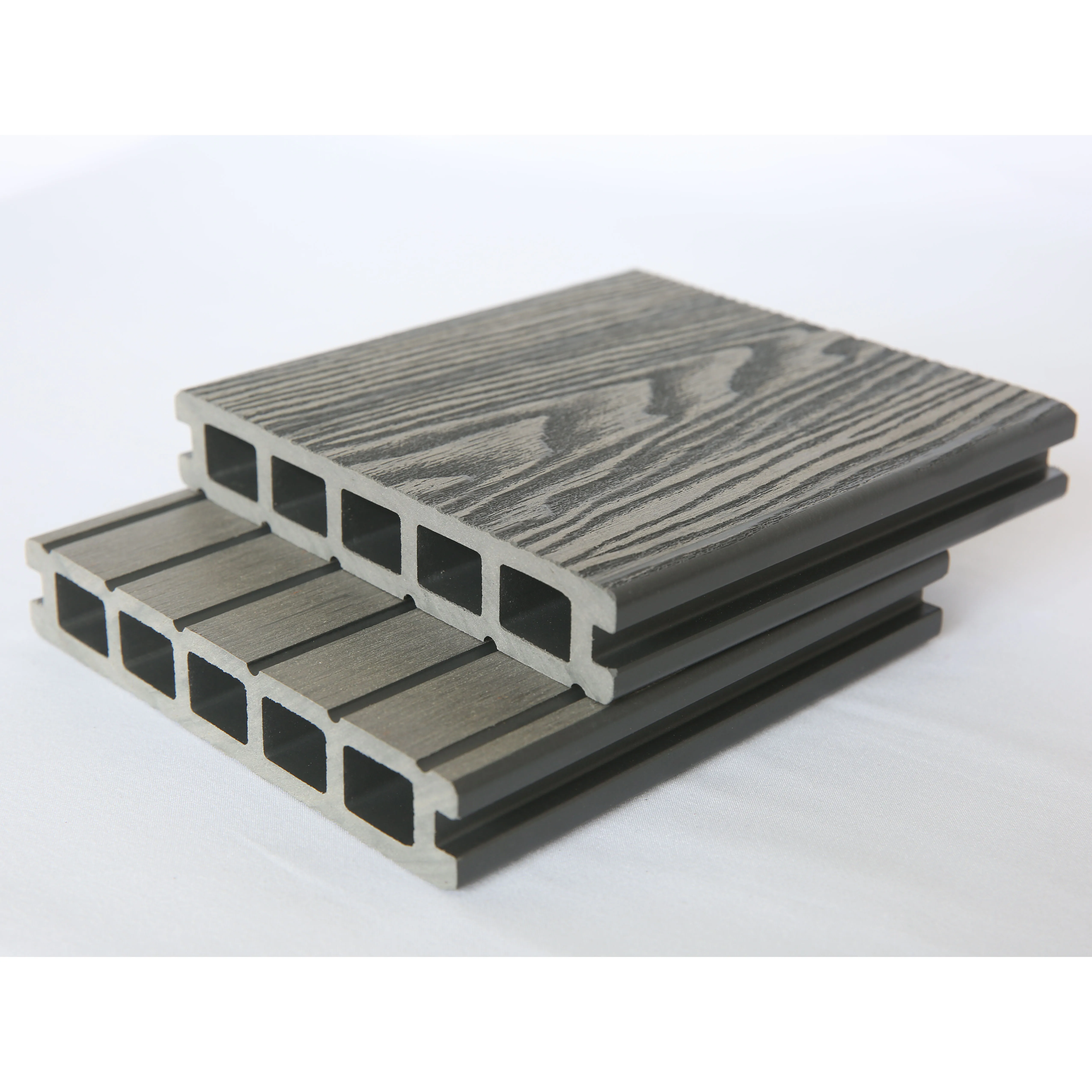 one board two colors wpc decking line machine wpc diy decking products wpc outdoor strand woven bamboo decking