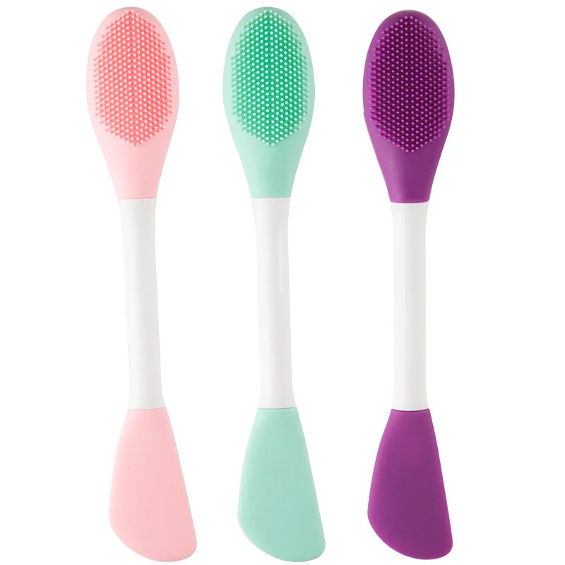 Silicone Face Mask Brush Facial Mud Mask Applicator Beauty Tools Cream Applicator Lotion Spatula