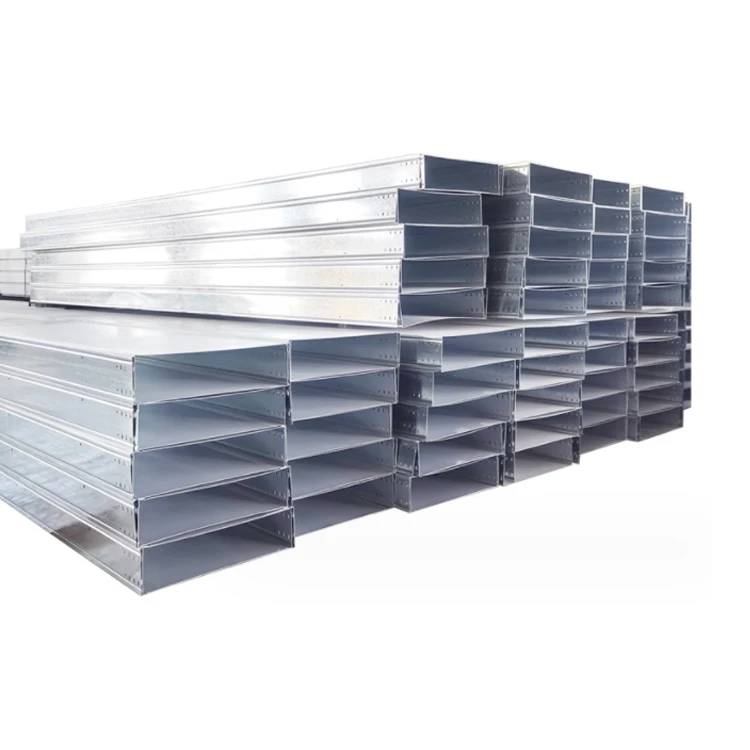 Custom stainless steel metal tray type cable tray accessories on demand
