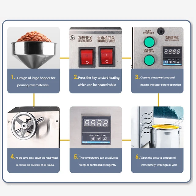 ML-15ZY palm fruit oil press machine line sunflower oil processing machine